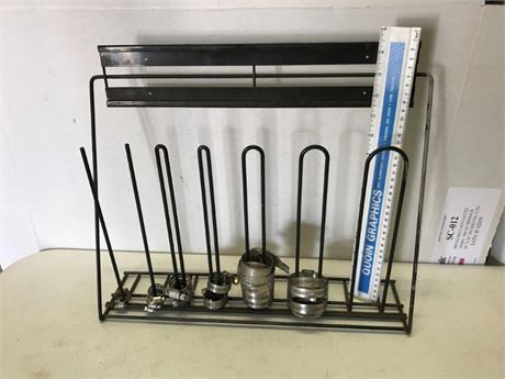 Muffler Clamp Rack