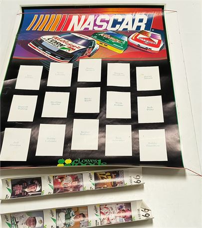 Small Nascar Poster