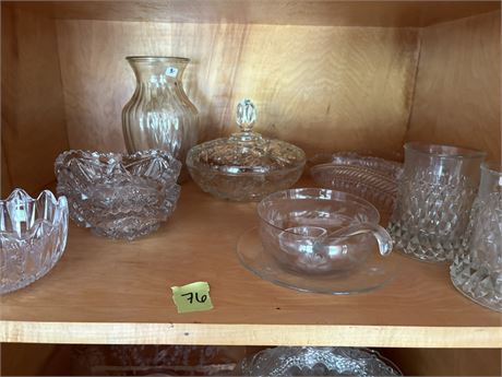 Glassware Lot