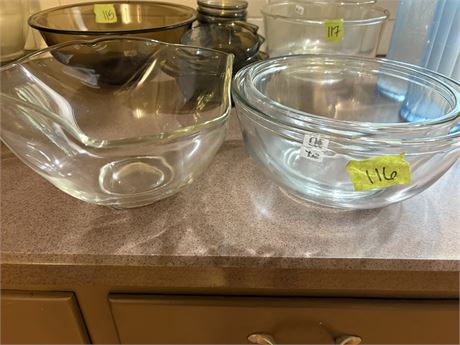Glass Bowls (3)