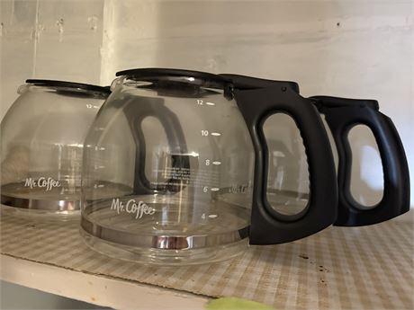 Mr. Coffee Pots (3)