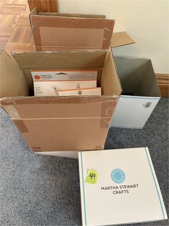 Martha Stewart Crafts (3 Boxes)