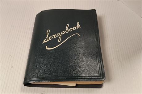 Vintage Scrapbook Of Vintage Graduation Cards & Misc. Items