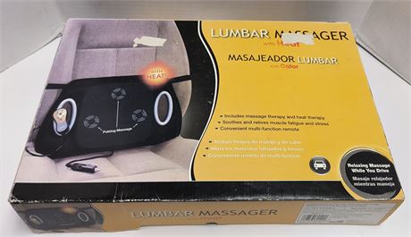 Lumbar Massager With Heat