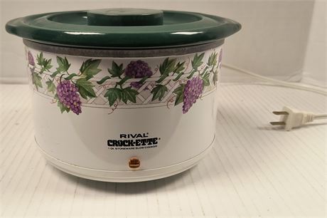 Rival Crock-ette 1 Qt. Stoneware Slow Cooker