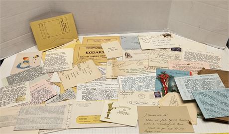 Lot Of Vintage Paperwork