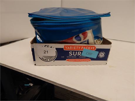 Soft side Pepsi cooler