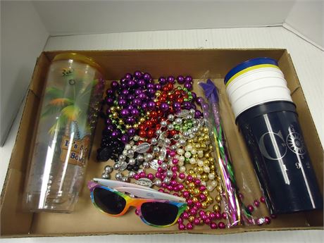 Beads & Sunglasses & Cups
