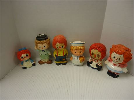 Various Raggedy Ann & Andy Banks
