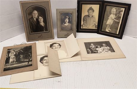Lot Of Vintage Black & White Photos
