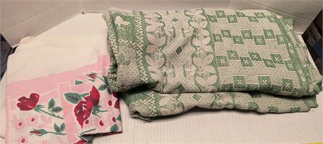 Vintage Linens. Some Discoloring