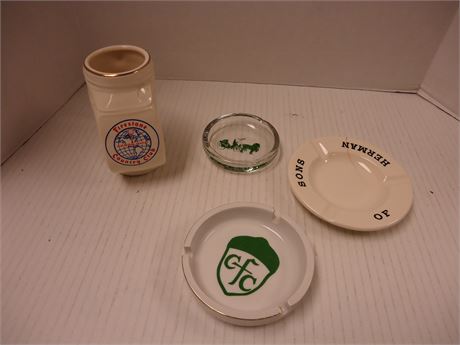 Vintage Ashtrays & Misc.
