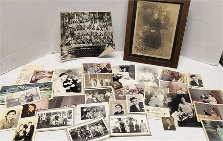 Lot Of Black & White Photos