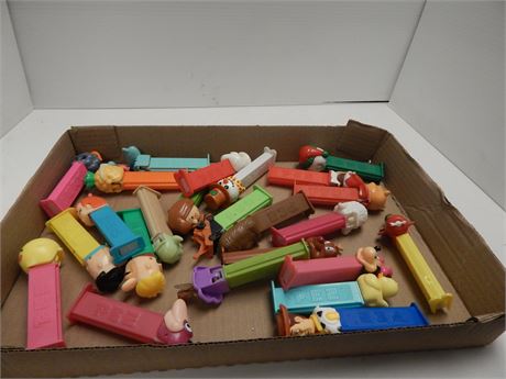 Lot Of Pez Dispensers