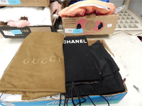 Various Brands Hand Bag Dust Bags