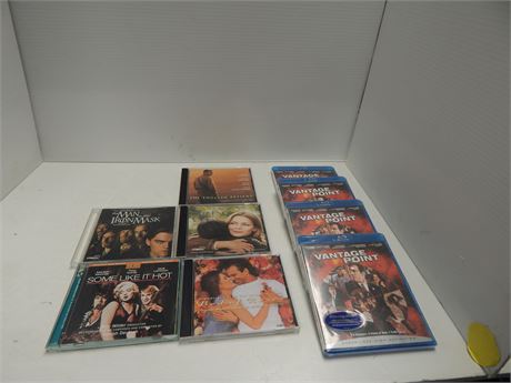 Lot Of CD's & Blu Rays