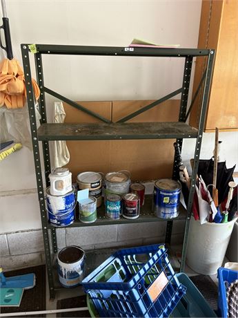 Metal Shelving (Contents NOT Included)