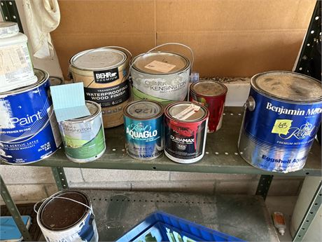 Shelf Lot Paint