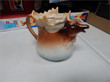 Antique Austria Moose Creamer Pitcher