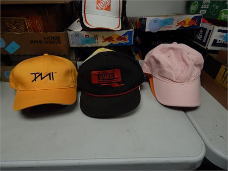 Lot Of Baseball Hats