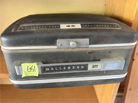 Vintage Wollensak 3M Tape Recorder