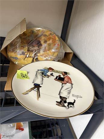 Norman Rockwell Plates