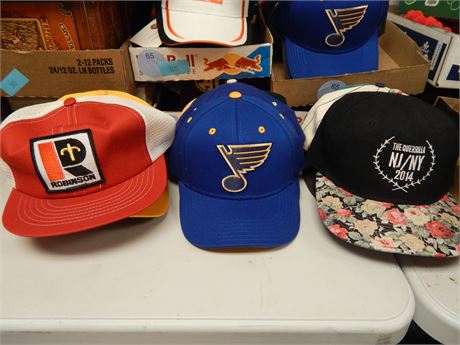 Lot Of Baseball Hats