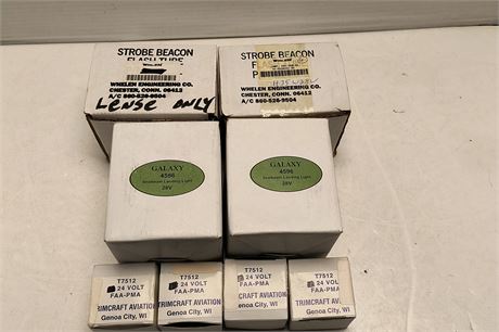 Lot Of Bulbs & Lights & Misc.