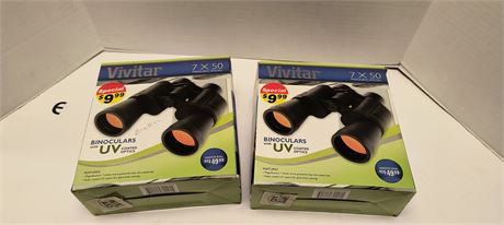 Vivitar binoculars. Both Damaged And Need Repaired