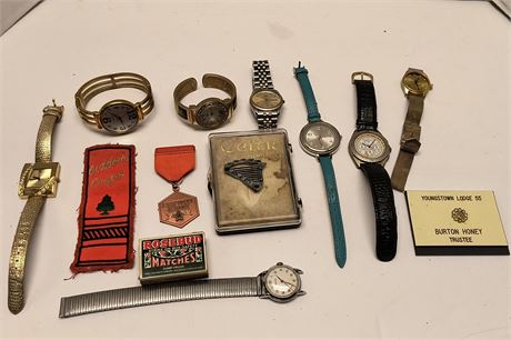 Lot Of Watches & Misc. Items