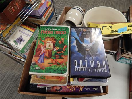 Lot Of VHS Tapes
