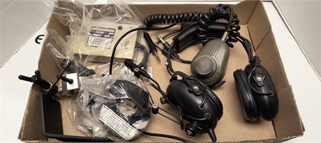Avaiation Headphones & Misc. Items