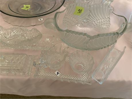Crystal and Glass Dishes