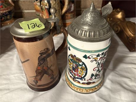 Beer Steins (2), Germany