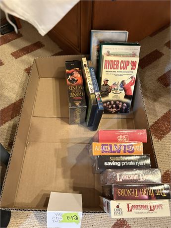 VHS and DVDs