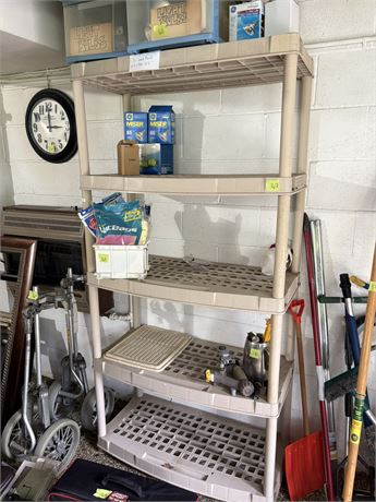 Plastic Shelving Unit