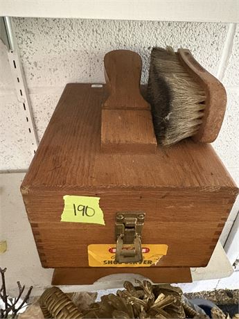 Vintage Shoe Shine Kit