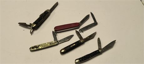 Lot Of Pocket Knives
