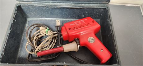 Pemco Electric Soldering Gun & Storage Case