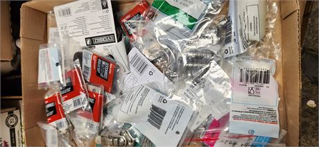 Flat Of Various Hinges & More