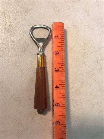 Wood Handled Bottle Opener