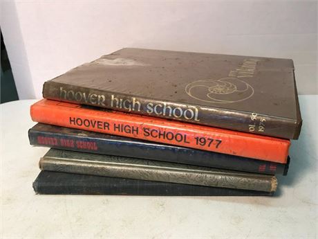 Vintage Hoover Yearbooks