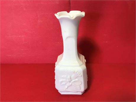 Imperial Glass Milk Glass Bud Vase