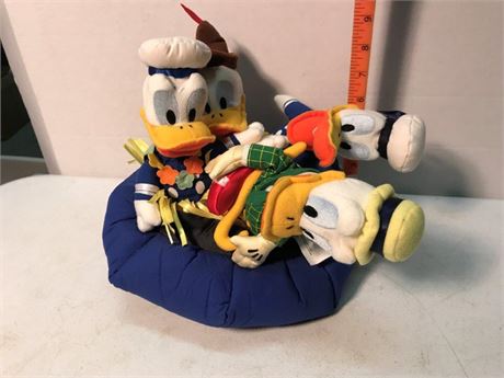 1999 5 Donald Duck 65th Anniversary Disney Store Plush