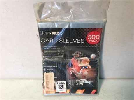 Ultra Pro Card Sleeves 500 Pack