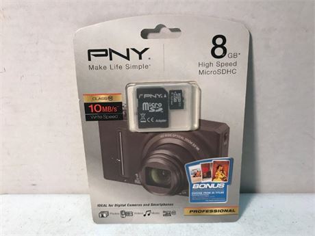 PNY 8GB High Speed MicroSDHC