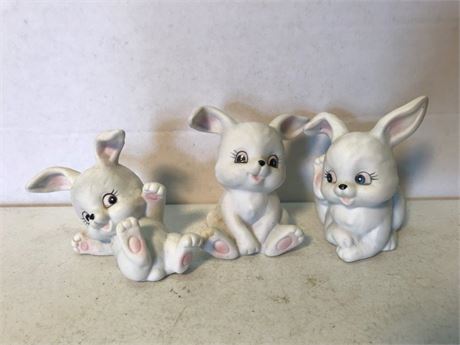 Homco 1458 Rabbits
