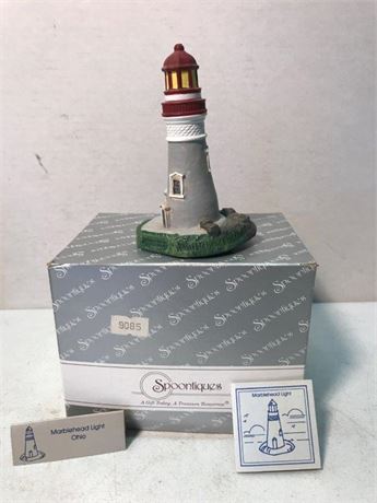(RESALE) Spoontiques Marblehead Lighthouse