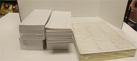 Miscellaneous Yard Sale/ Estate Sale Receipts