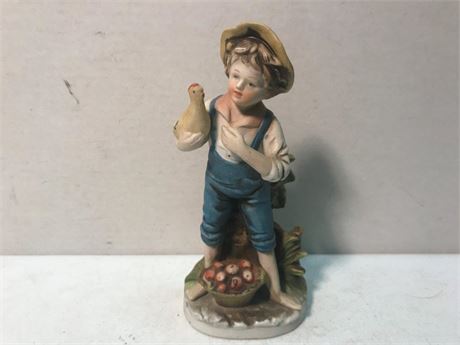 (RESALE) Homco 8880 Bisque Ceramic Figurine
